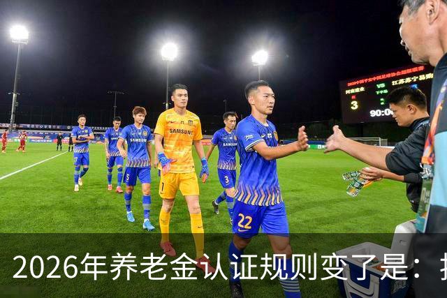2026年养老金认证规则变了是：按天算，不按年算。